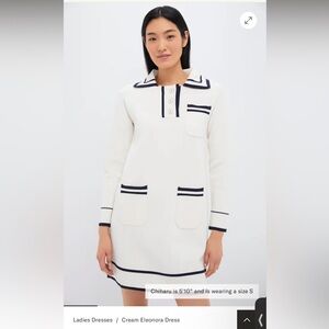 Tuckernuck Cream Eleonora Dress